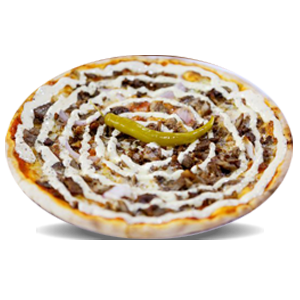 Kebab Pizza 14inch